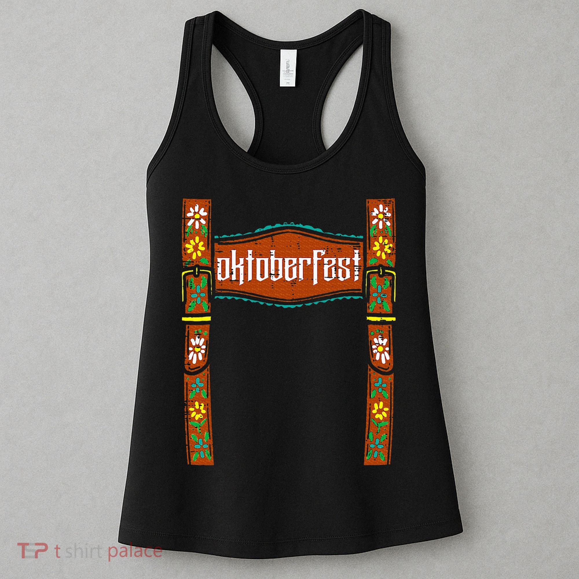oktoberfest cute german bavarian Women's Tank Top