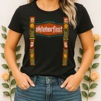 oktoberfest cute german bavarian Women's T-Shirt thumb 2