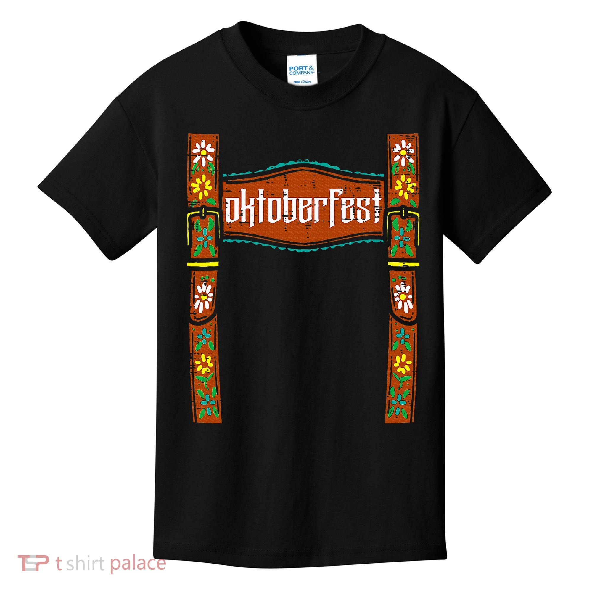 oktoberfest cute german bavarian Kids T-Shirt