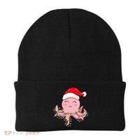 Octopus Christmas Hat Festive Holiday Gift for Octopus Lovers Beanie thumb 0