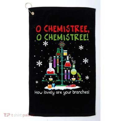 O Chemistree How Lovely Are Your Branches Golf Towel