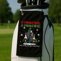 O Chemistree How Lovely Are Your Branches Golf Towel thumb 2