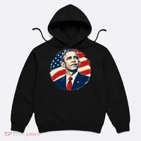 Obama Coming Home Babysitter Is Weird Back & Front Hoodie thumb 0