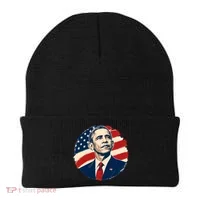 Obama Coming Home Babysitter Is Weird Back & Front Beanie thumb 0