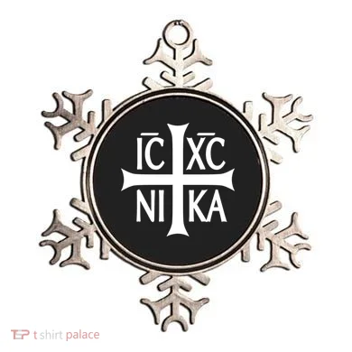 Orthodox Cross ICXC Ornament
