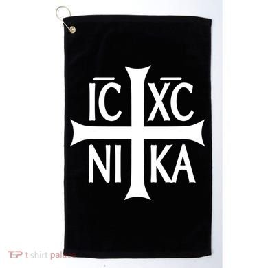 Orthodox Cross ICXC Golf Towel