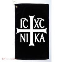 Orthodox Cross ICXC Golf Towel thumb 0
