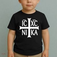 Orthodox Cross ICXC Toddler T-Shirt thumb 2