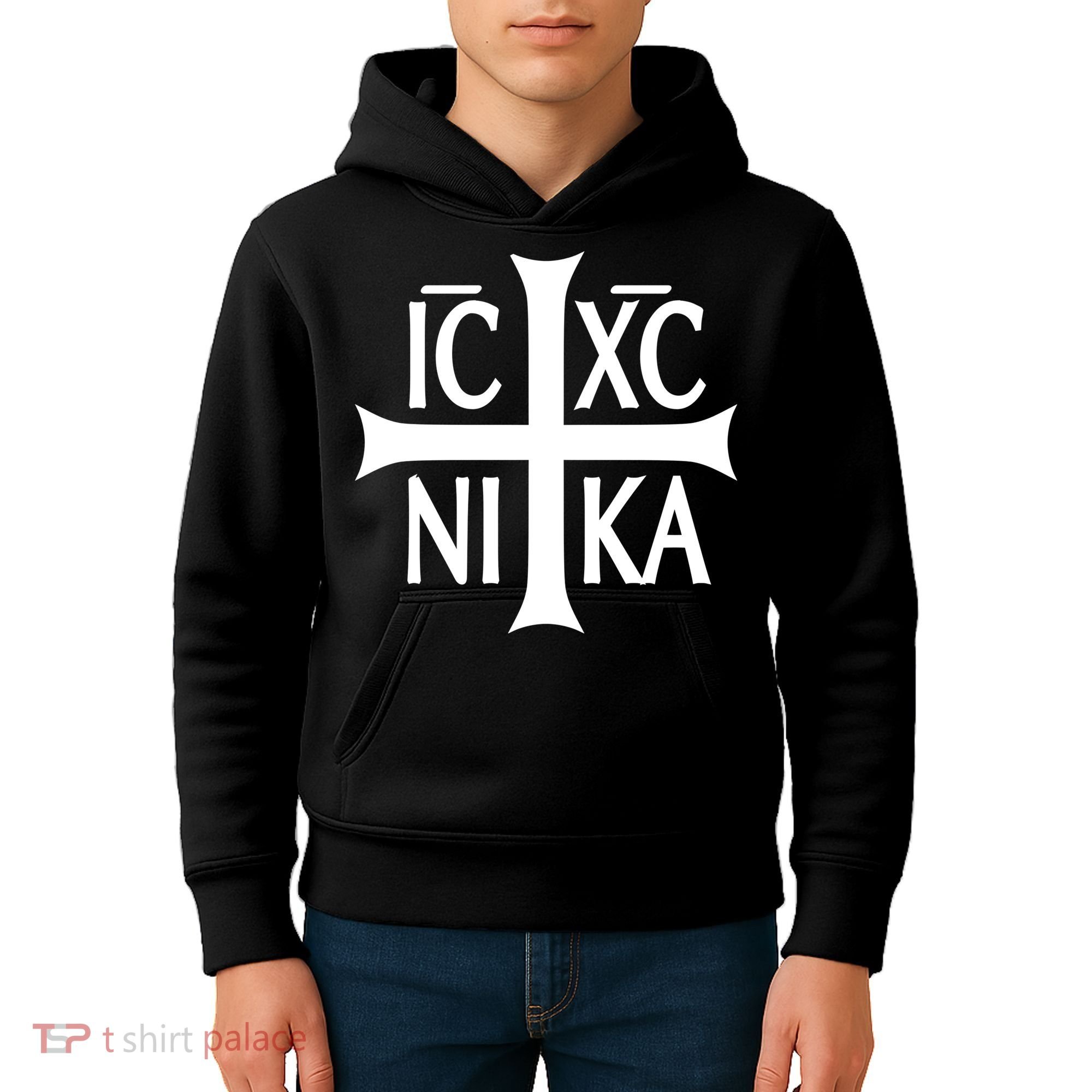 Orthodox Cross ICXC Kids Hoodie