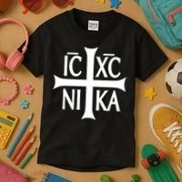 Orthodox Cross ICXC Kids T-Shirt thumb 3