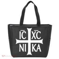 Orthodox Cross ICXC Tote Bag thumb 0
