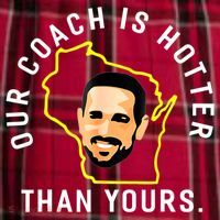 Our Coach Is Hotter Than Yours Women's Flannel Plaid Pajama Pants thumb 2