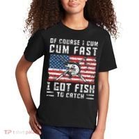 Of Course I Cum Fast I Got Fish To Catch Kids T-Shirt thumb 2