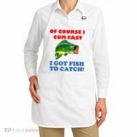 Of Course I Cum Fast I Got Fish To Catch Apron thumb 2