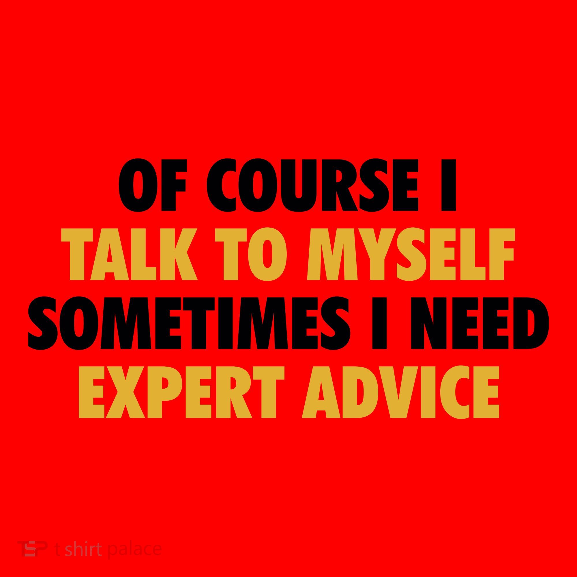 Of Course I Talk To Myself Need Expert Advice Santa Hat