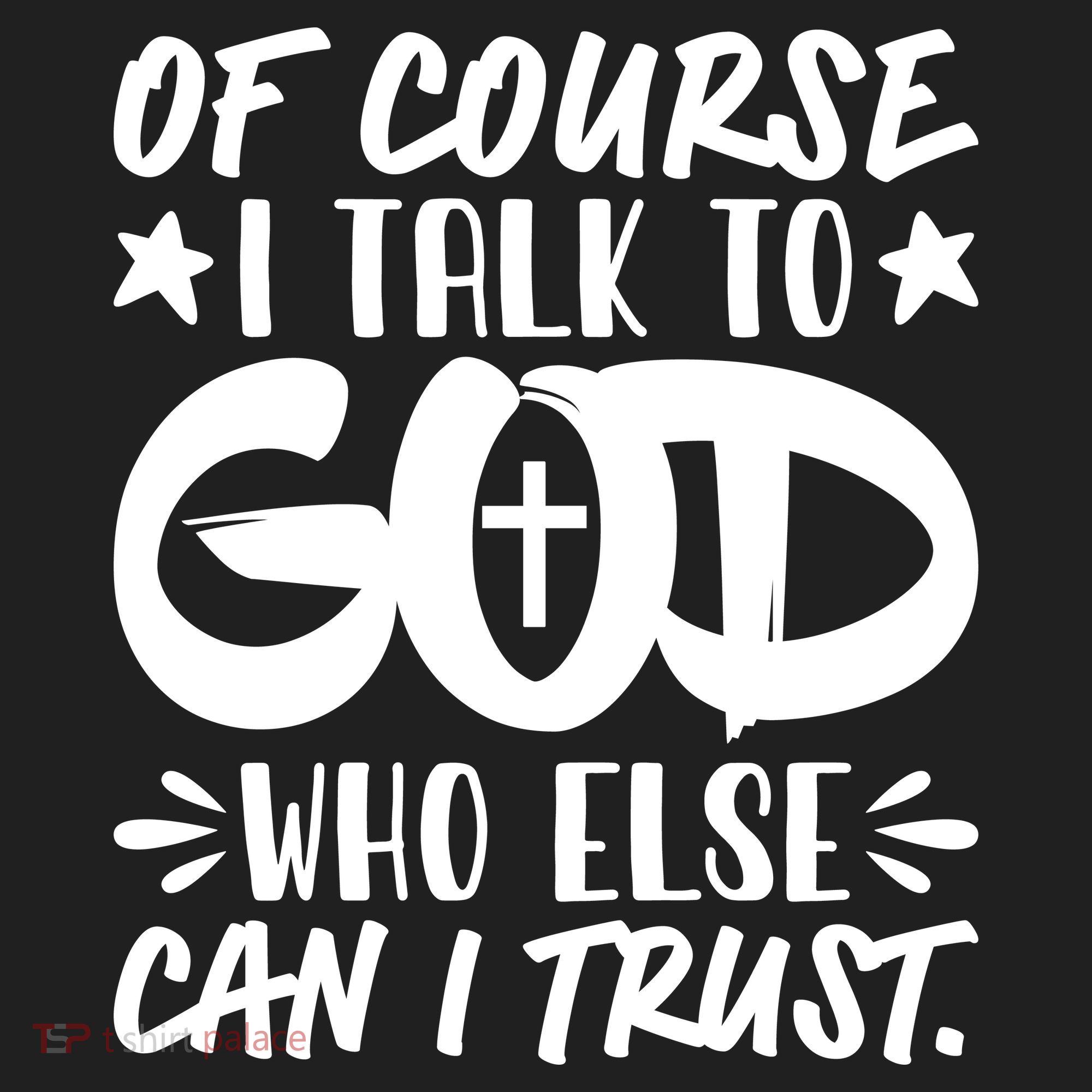 Of Course I Talk To God Who Else Can I Trust Beanie