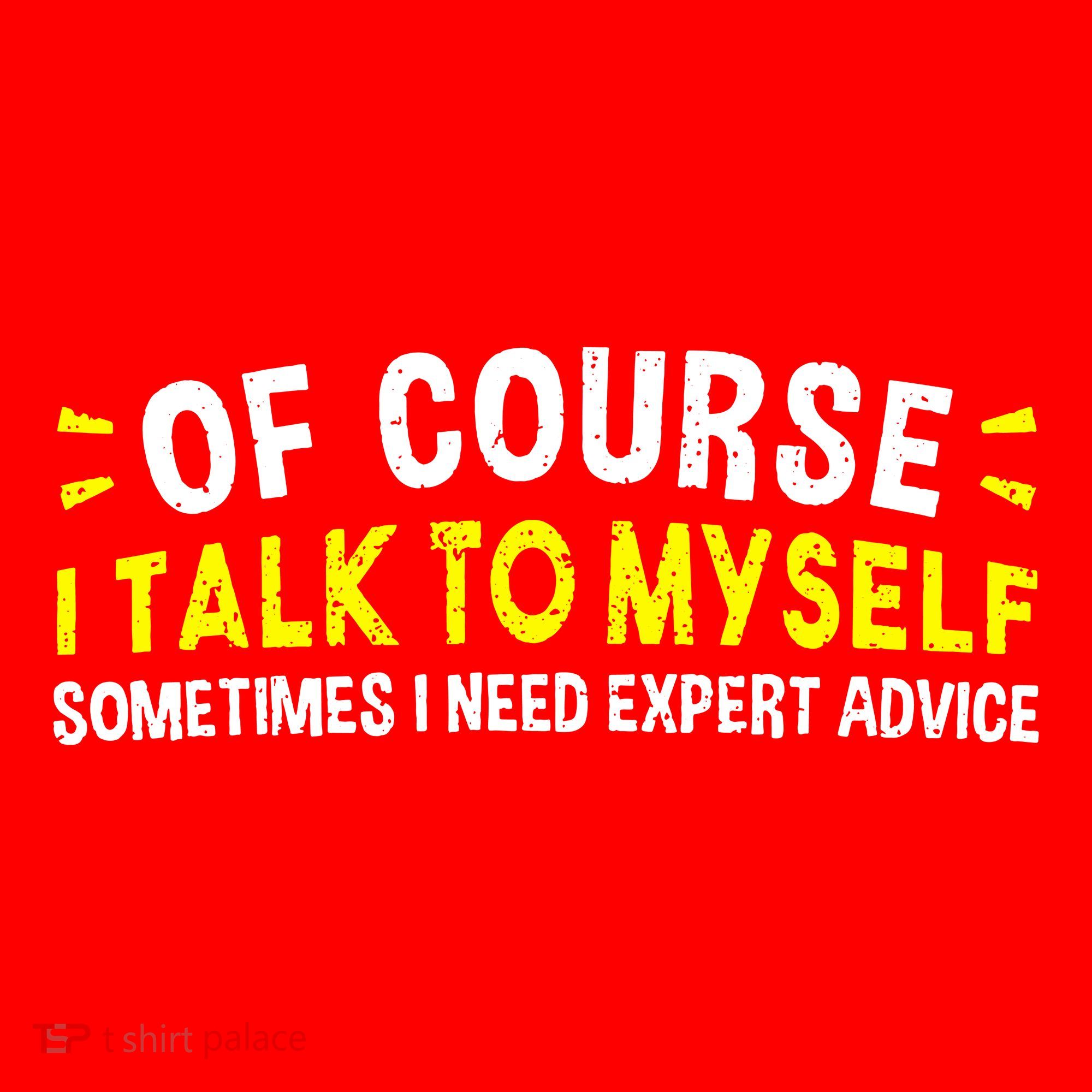 Of Course I Talk To Myself Sometimes I Need Expert Advice Santa Hat