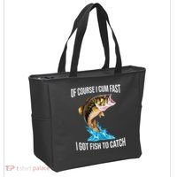Of Course I Cum Fast I Got Fish To Catch Tote Bag thumb 2