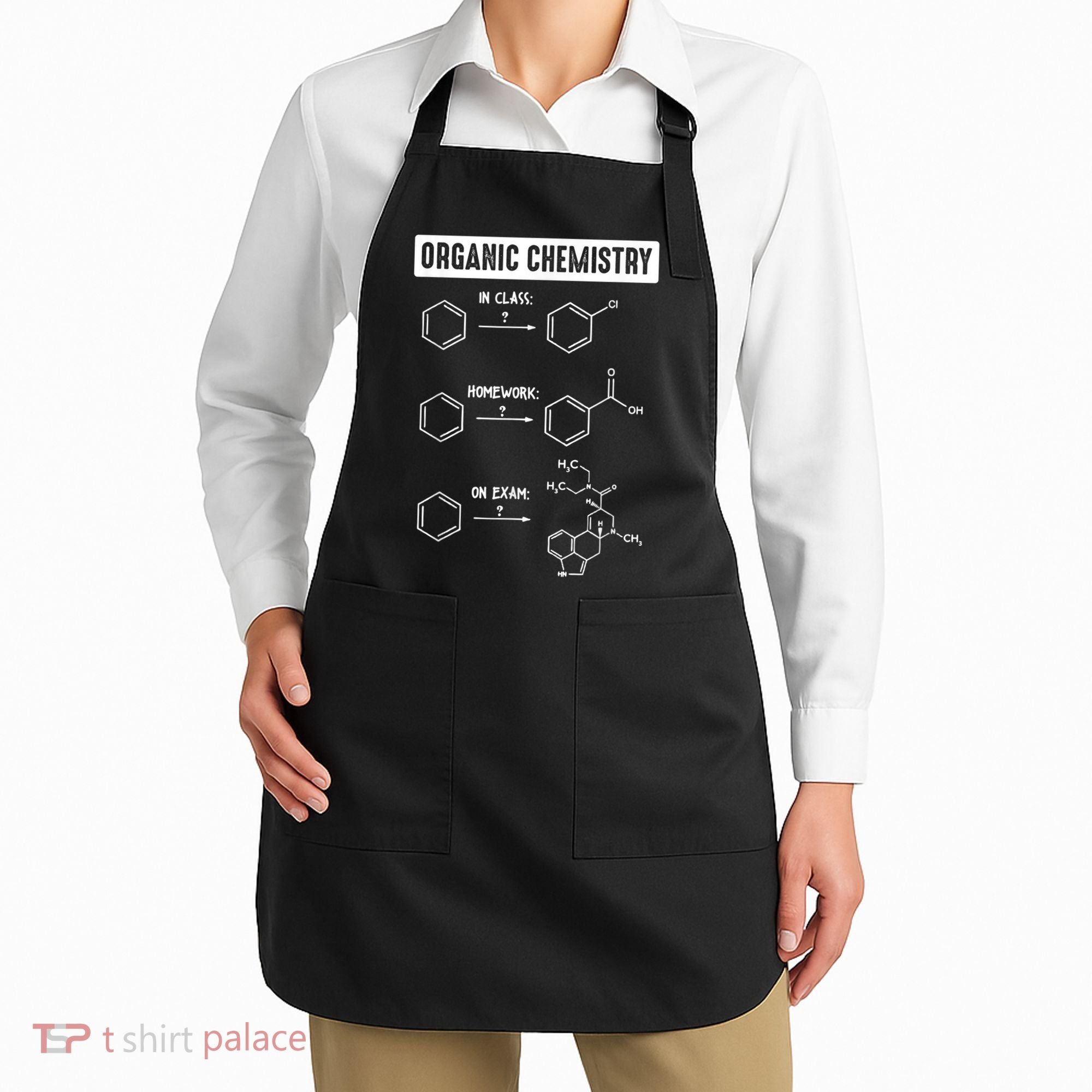 Organic Chemistry In Class Homework On Exam Apron
