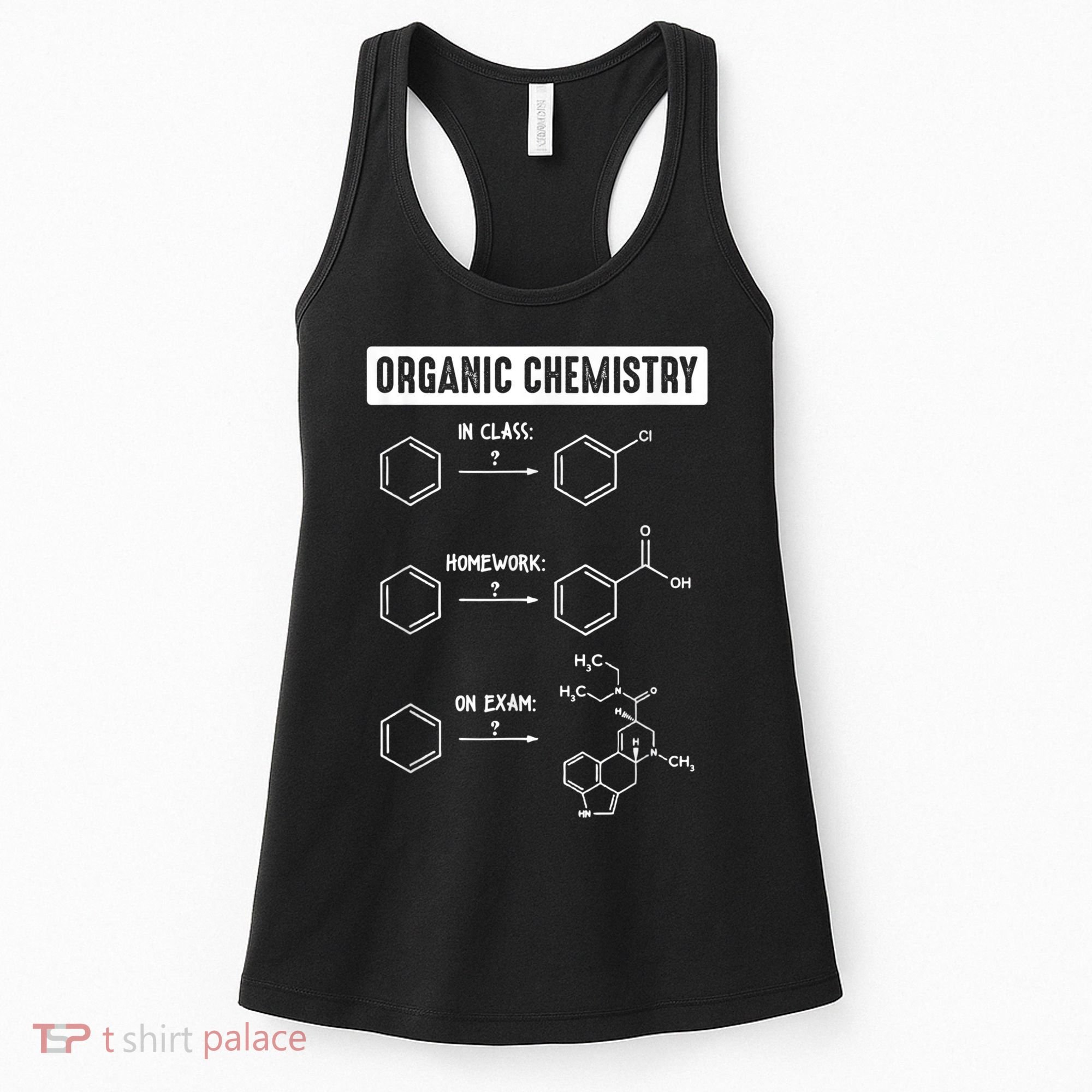 Organic Chemistry In Class Homework On Exam Women's Tank Top