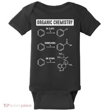 Organic Chemistry In Class Homework On Exam Baby Bodysuit
