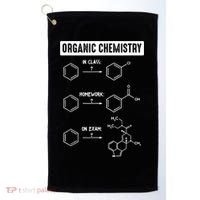 Organic Chemistry In Class Homework On Exam Golf Towel thumb 0