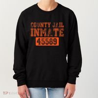 Orange County Jail Inmate Prisoner Costume Party  Women's Sweatshirt thumb 0