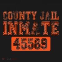Orange County Jail Inmate Prisoner Costume Party  T-Shirt thumb 7