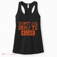 Orange County Jail Inmate Prisoner Costume Party  Women's Tank Top thumb 0