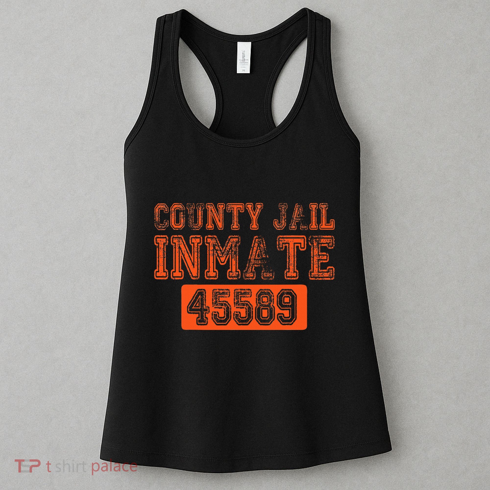 Orange County Jail Inmate Prisoner Costume Party  Women's Tank Top
