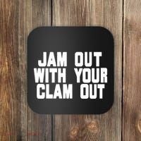 Olivia ChowS Jam Out With Your Clam Out Coaster thumb 0