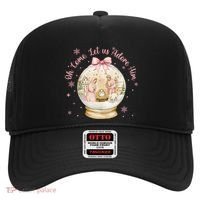 Oh Come Let Us Adore Him Jesus Nativity Scene Coquette Bow Gift Hat thumb 0