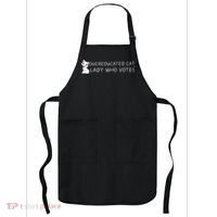 Overeducated Cat Lady Who Votes Apron thumb 0