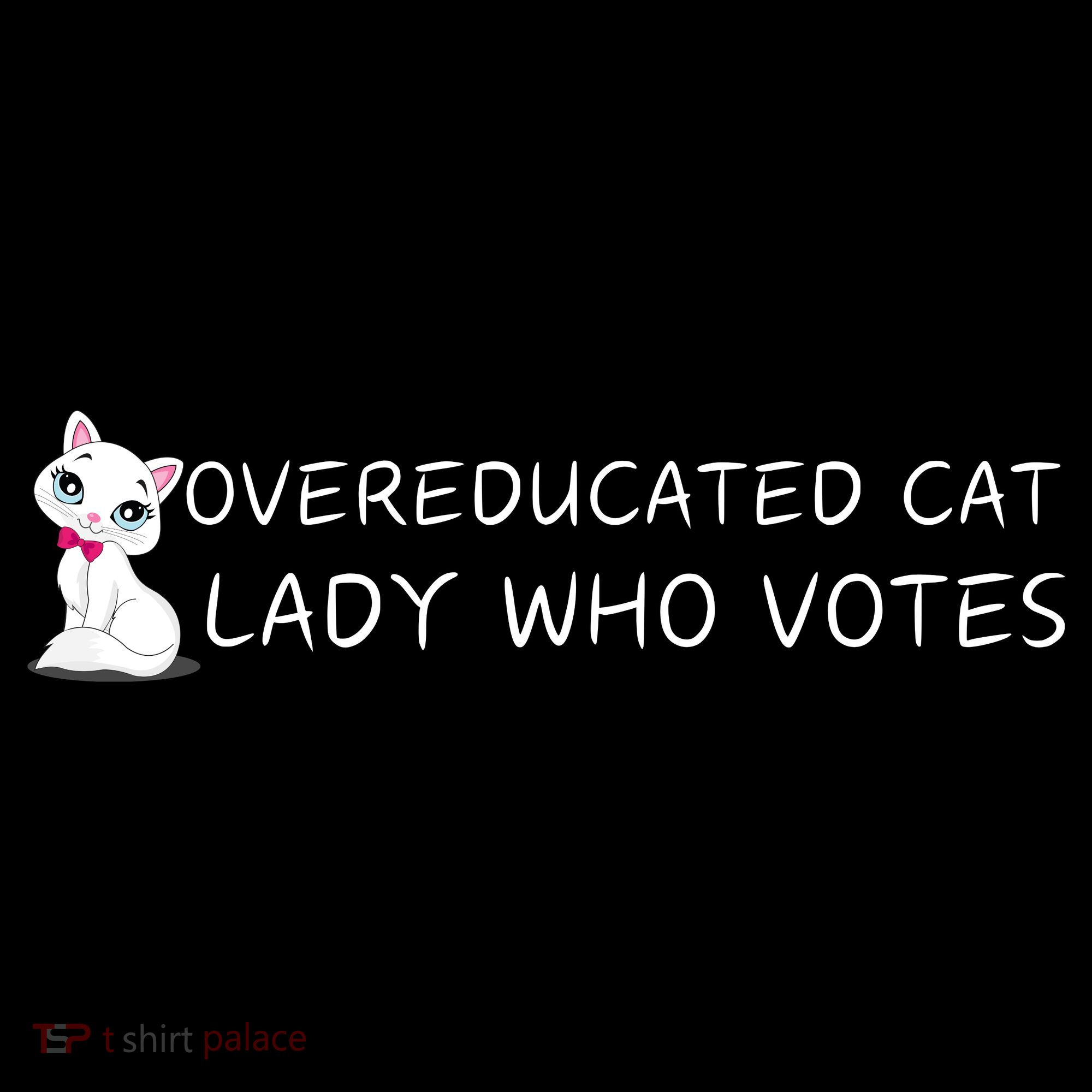 Overeducated Cat Lady Who Votes Mousepad