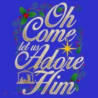 Oh Come Let Us Adore Him Nativity Christmas Religious Jesus Mousepad thumb 1