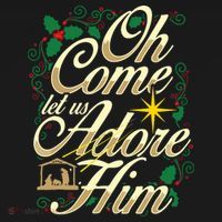 Oh Come Let Us Adore Him Nativity Christmas Religious Jesus Coaster thumb 2