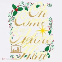 Oh Come Let Us Adore Him Nativity Christmas Religious Jesus T-Shirt thumb 7