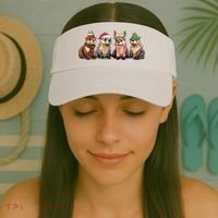 Otters Christmas Lights Visor thumb 2