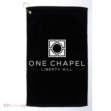 One Chapel Liberty Hill Golf Towel