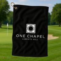 One Chapel Liberty Hill Golf Towel thumb 1