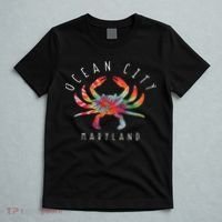 Ocean City Maryland Crab Tie Dye Summer Vacation T-Shirt thumb 5