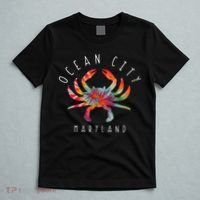 Ocean City Maryland Crab Tie Dye Summer Vacation T-Shirt thumb 5