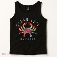 Ocean City Maryland Crab Tie Dye Summer Vacation Tank Top thumb 2
