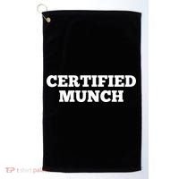 ORIGINAL Certified Munch Golf Towel thumb 0