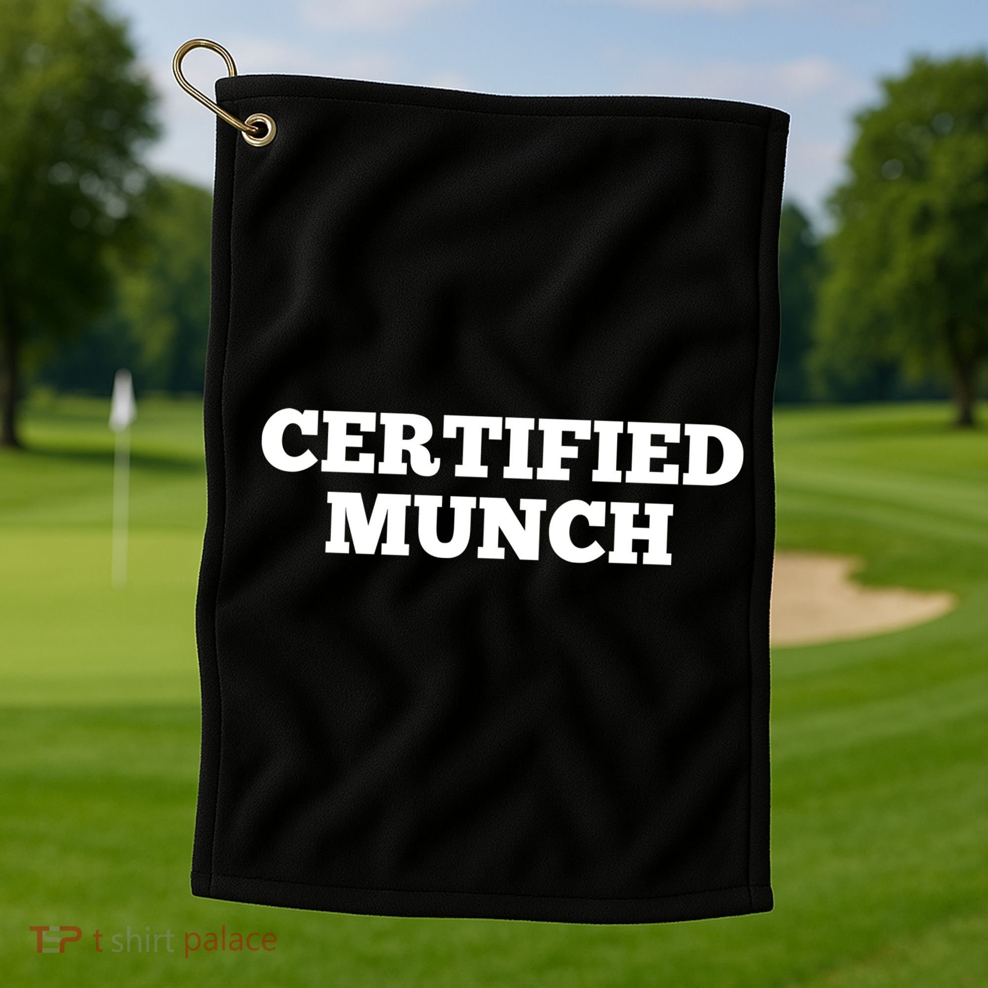 ORIGINAL Certified Munch Golf Towel