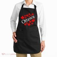 Ottawa Canada Maple Leaf Graphic Apron thumb 2