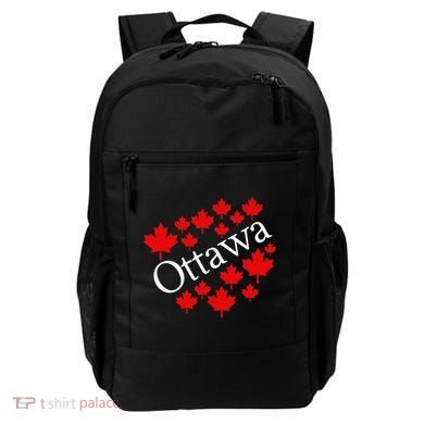 Ottawa Canada Maple Leaf Graphic Backpack