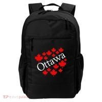 Ottawa Canada Maple Leaf Graphic Backpack thumb 0