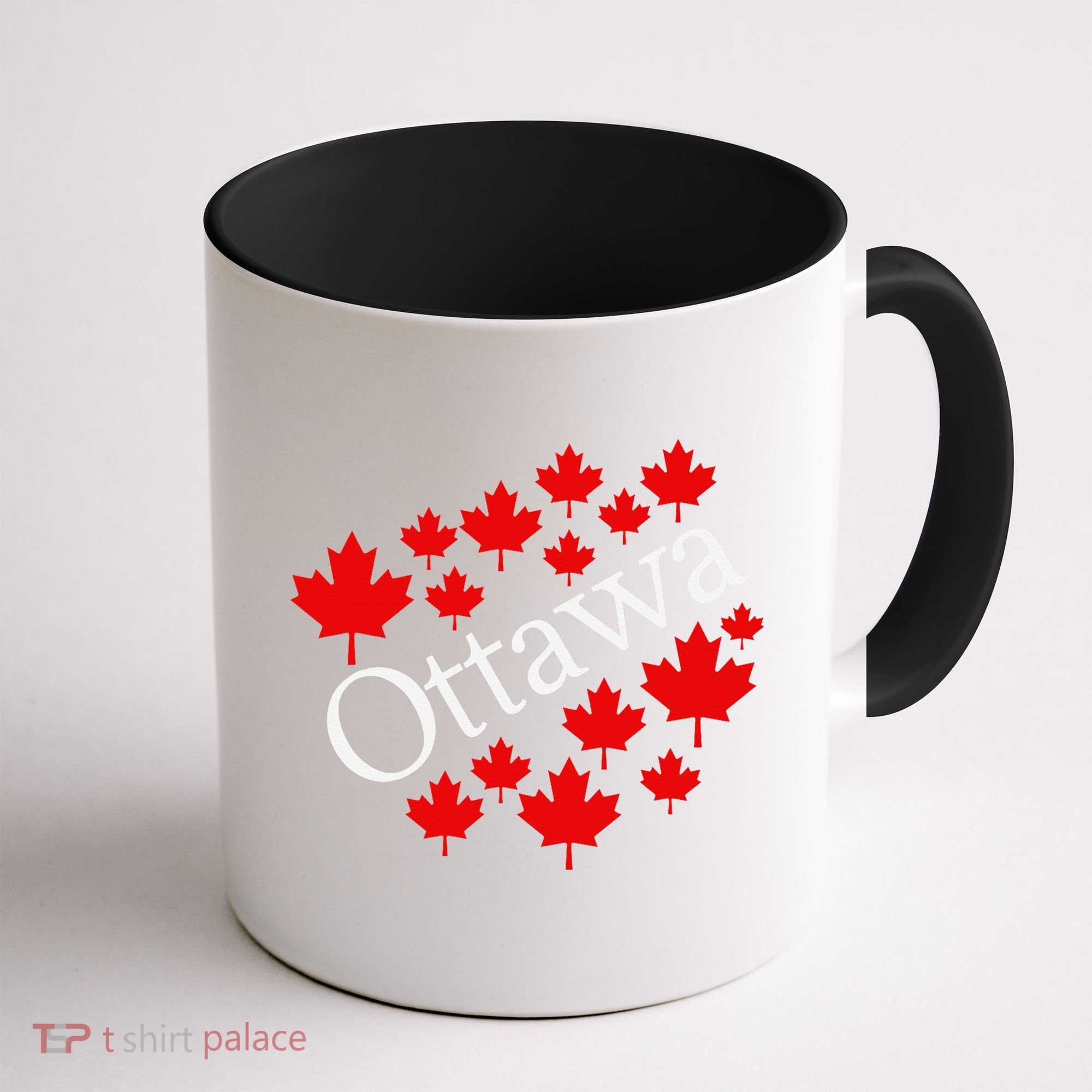 Ottawa Canada Maple Leaf Graphic Coffee Mug