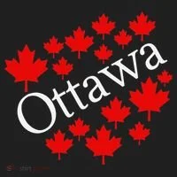 Ottawa Canada Maple Leaf Graphic Beanie thumb 2